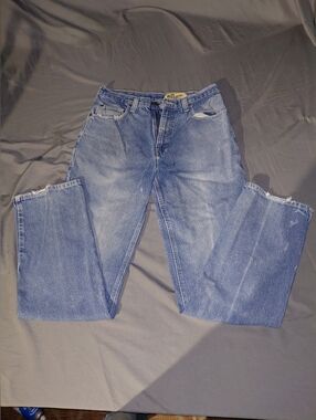 Carhartt Men's Blue Jeans. Relaxed 34x32